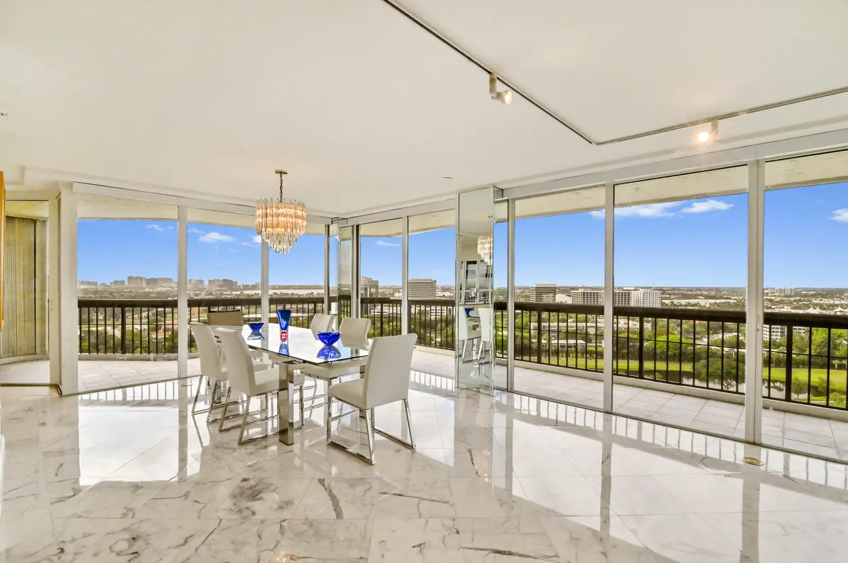 DINING/ LIVING ROOM at 1900 CONSULATE Place 1704, West Palm Beach