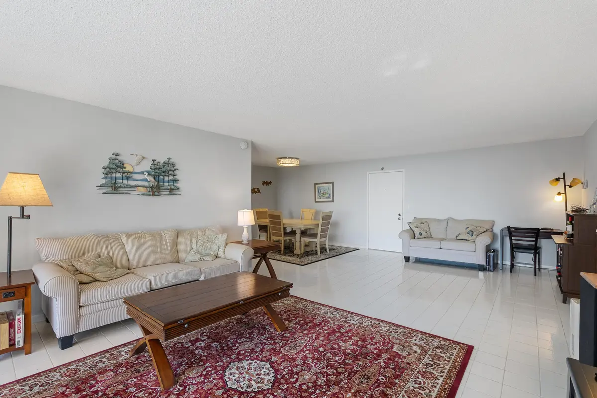 Living Room at 3200 S Ocean Boulevard D-301, Palm Beach
