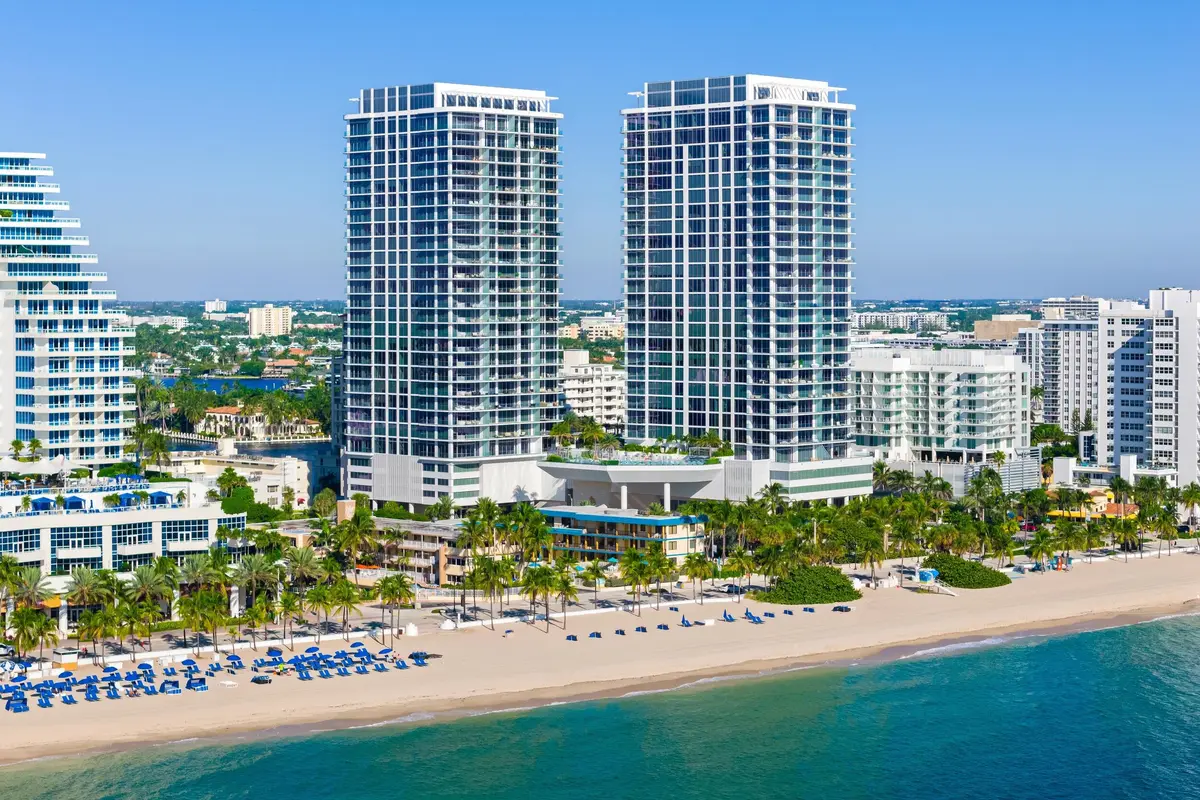 Aerial at 151 N Seabreeze Boulevard PH-2601E, Fort Lauderdale