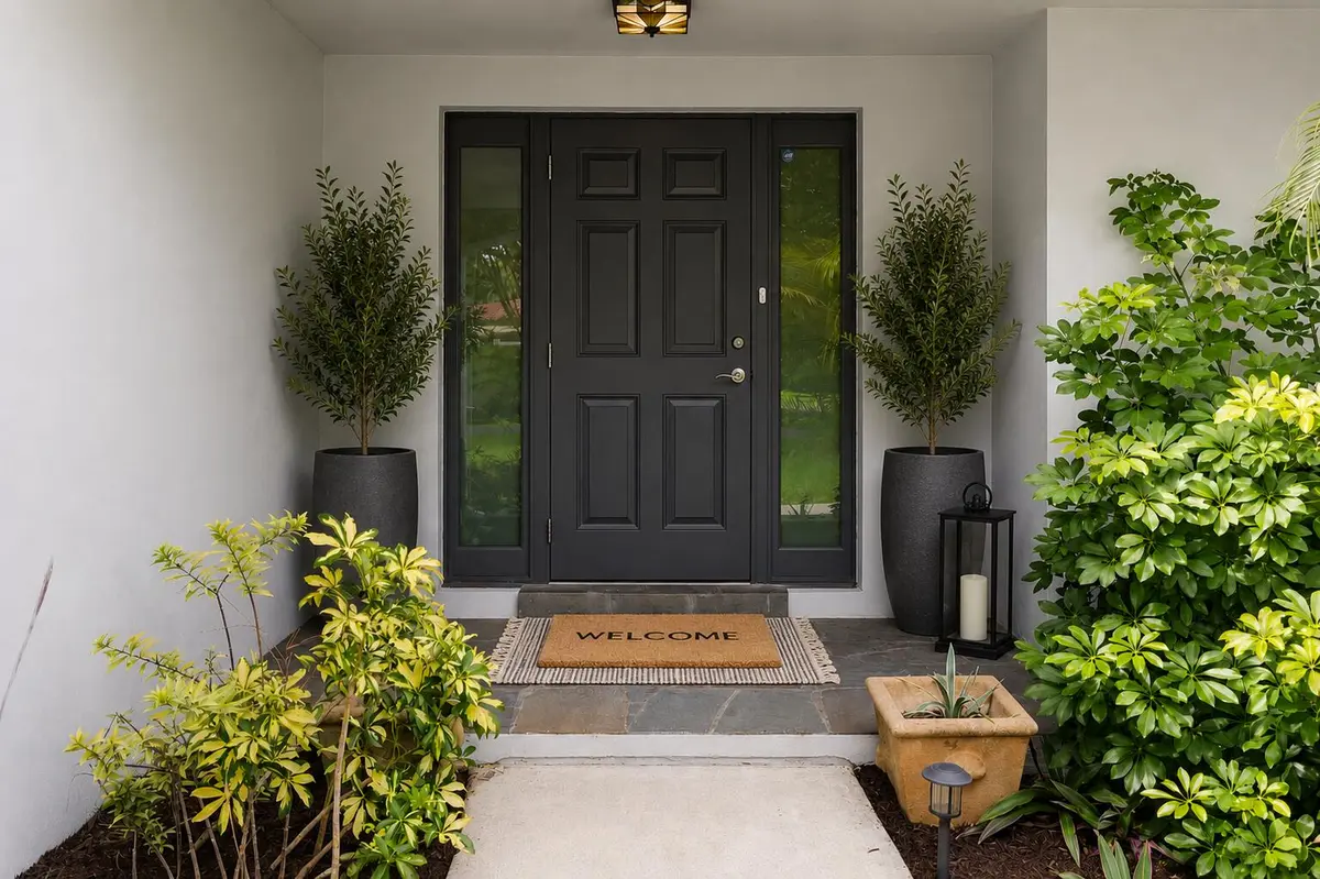 Porch Staging at 3240 Lakeview Drive, Pompano Beach