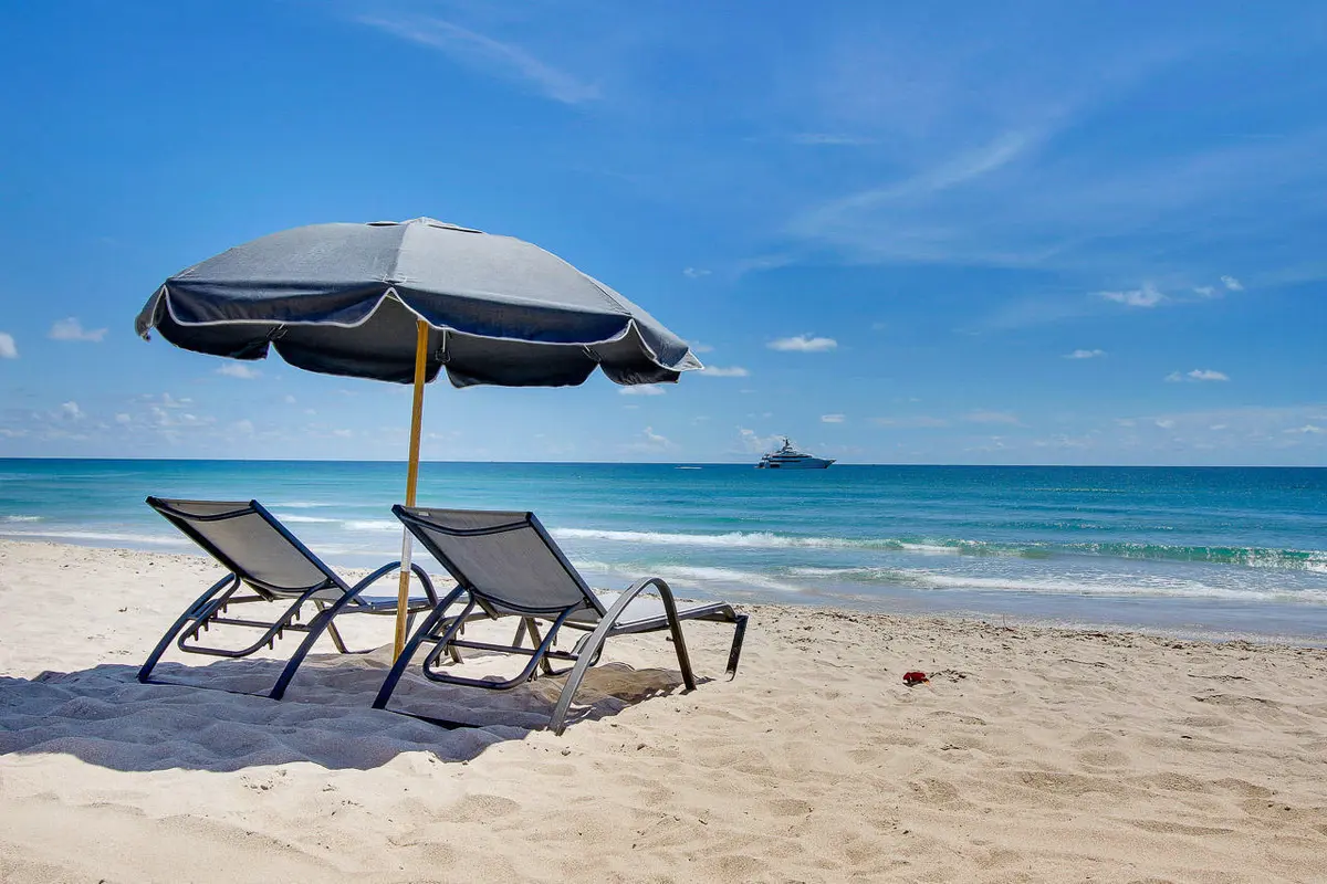 Ritz Carlton Private Beach at 2700 N Ocean Drive 801b, Singer Island