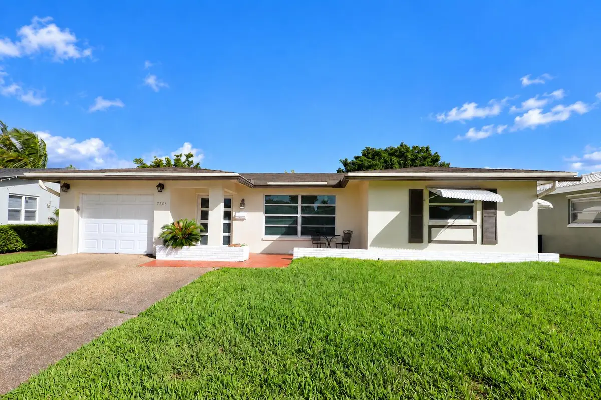 Tamarac Waterfront Ranch Home at 7305 NW 58TH Court, Tamarac