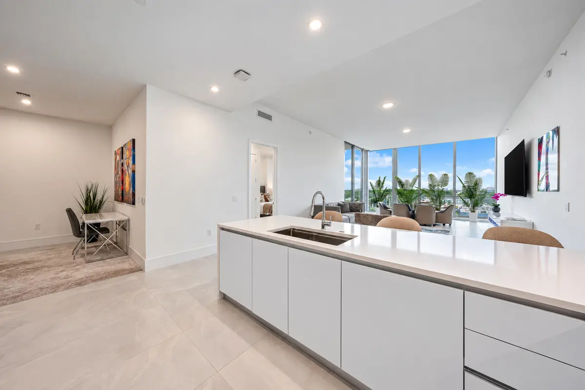 Living/Kitchen at 220 Lake Shore Drive 621, Lake Park