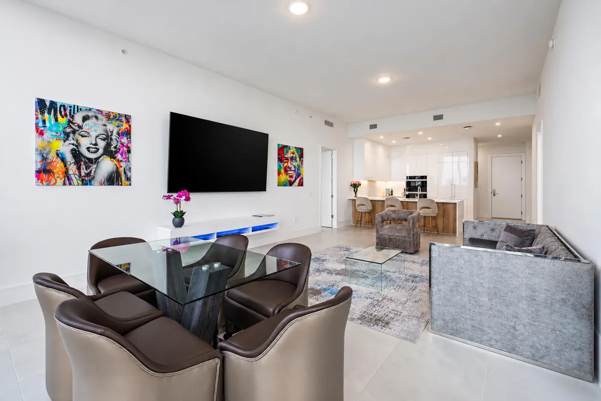 Living, Kitchen, Dining at 220 Lake Shore Drive 621, Lake Park