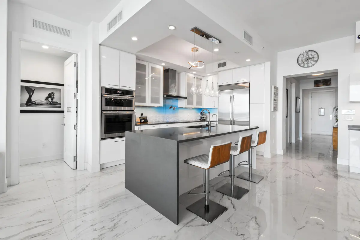 PH 2204 Custom Kitchen at 1 Water Club Way PH2204, North Palm Beach