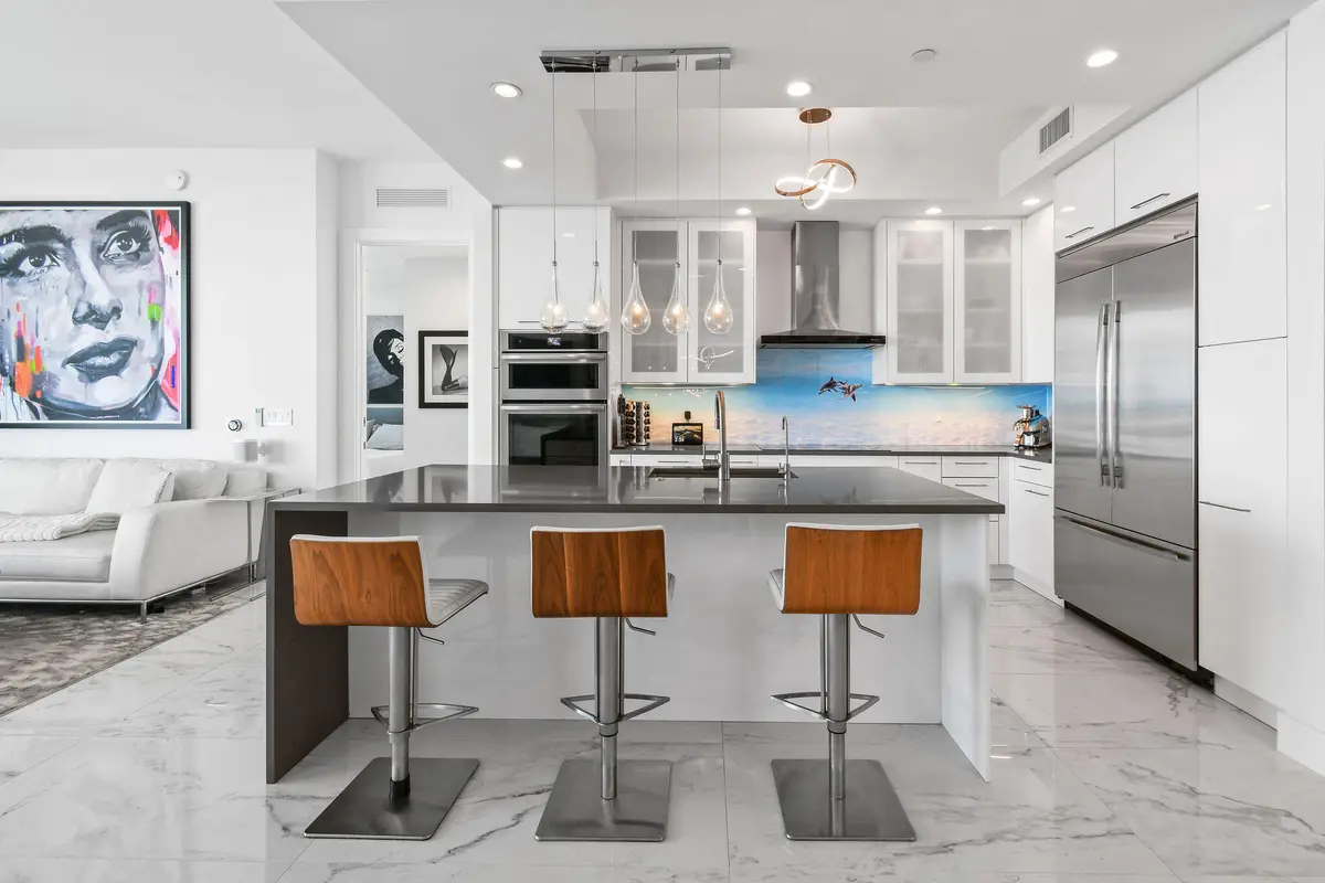 PH 2204 Custom Kitchen at 1 Water Club Way PH2204, North Palm Beach