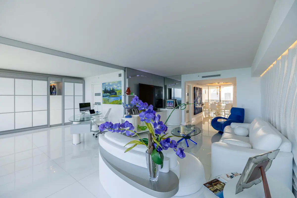 Living Area at 17555 COLLINS Avenue 2305, Sunny Isles Beach