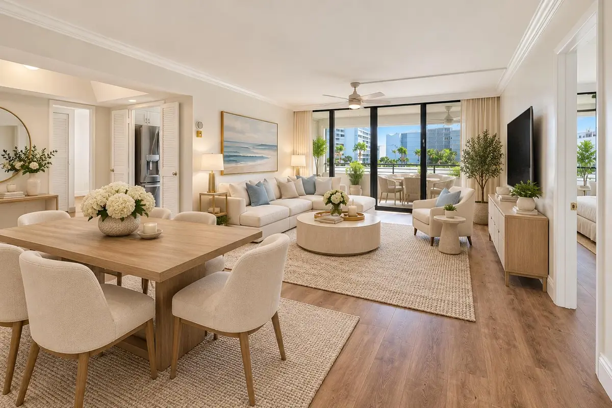 Airy Coastal Luxury Living Space at 3589 S OCEAN Boulevard 303, South Palm Beach