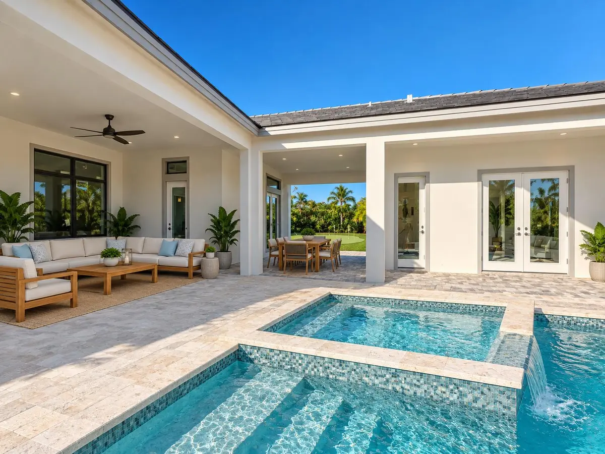 Back Yard Vision at 10179 Aurora Haven Way 53 Ellington Grande, Lake Worth