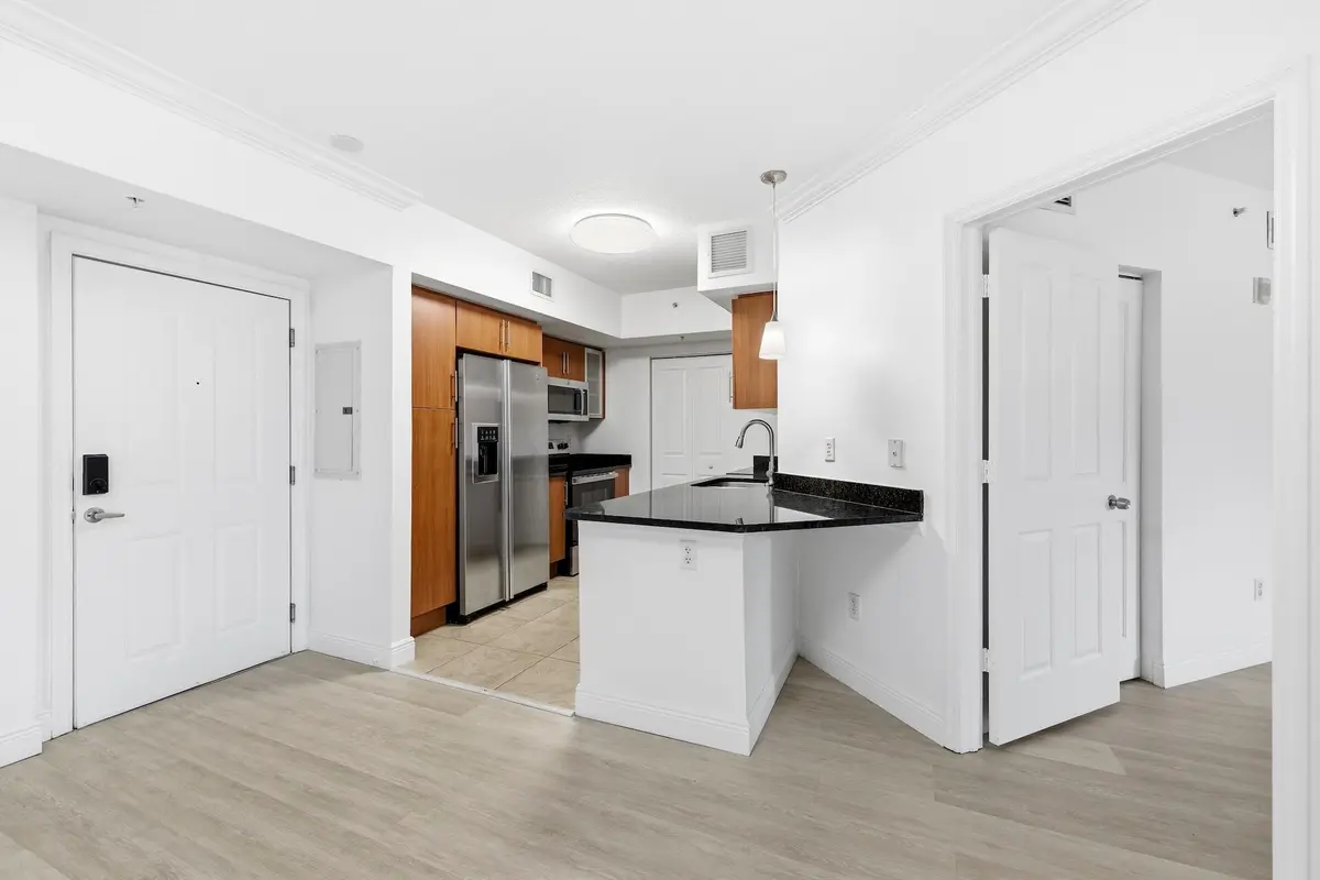 Entry and Kitchen at 600 S DIXIE Highway 558, West Palm Beach