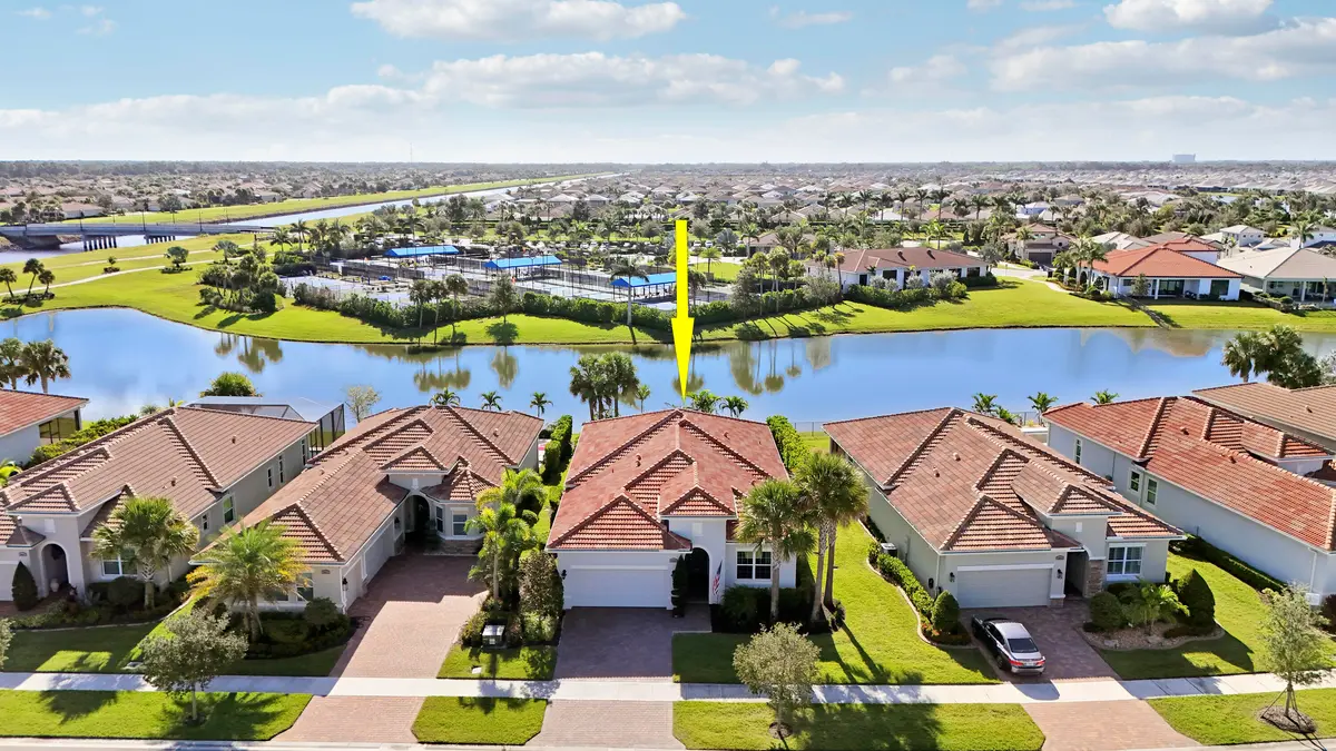 Location Aerial at 8653 SW Carrara Way, Port St. Lucie