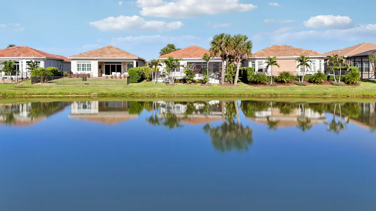 Lake Front Location at 8653 SW Carrara Way, Port St. Lucie