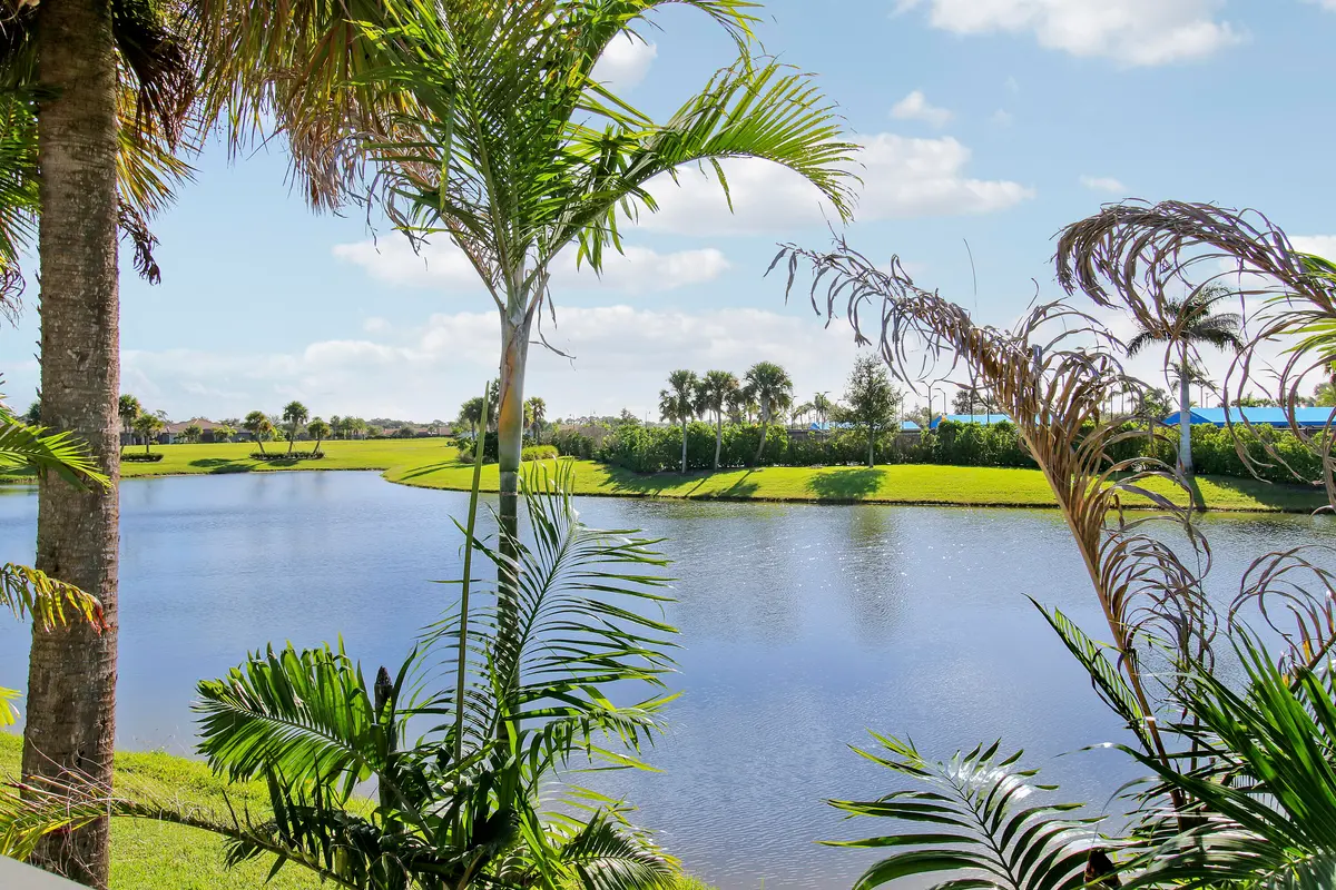 Lake Front Location at 8653 SW Carrara Way, Port St. Lucie