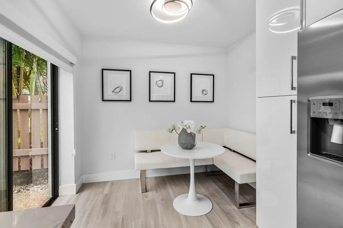 Dining Area at 17 SOUTHPORT Lane G, Boynton Beach