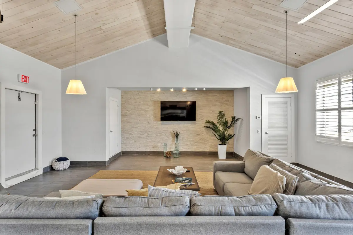 Living Room at 419 E Atlantic Avenue, Delray Beach