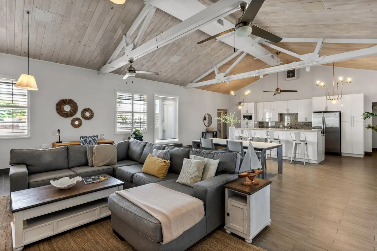Living Room at 419 E Atlantic Avenue, Delray Beach
