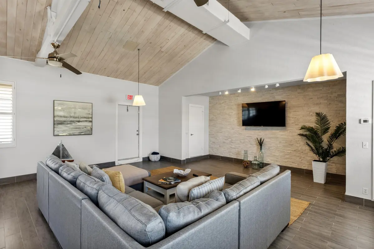 Living Room at 419 E Atlantic Avenue, Delray Beach