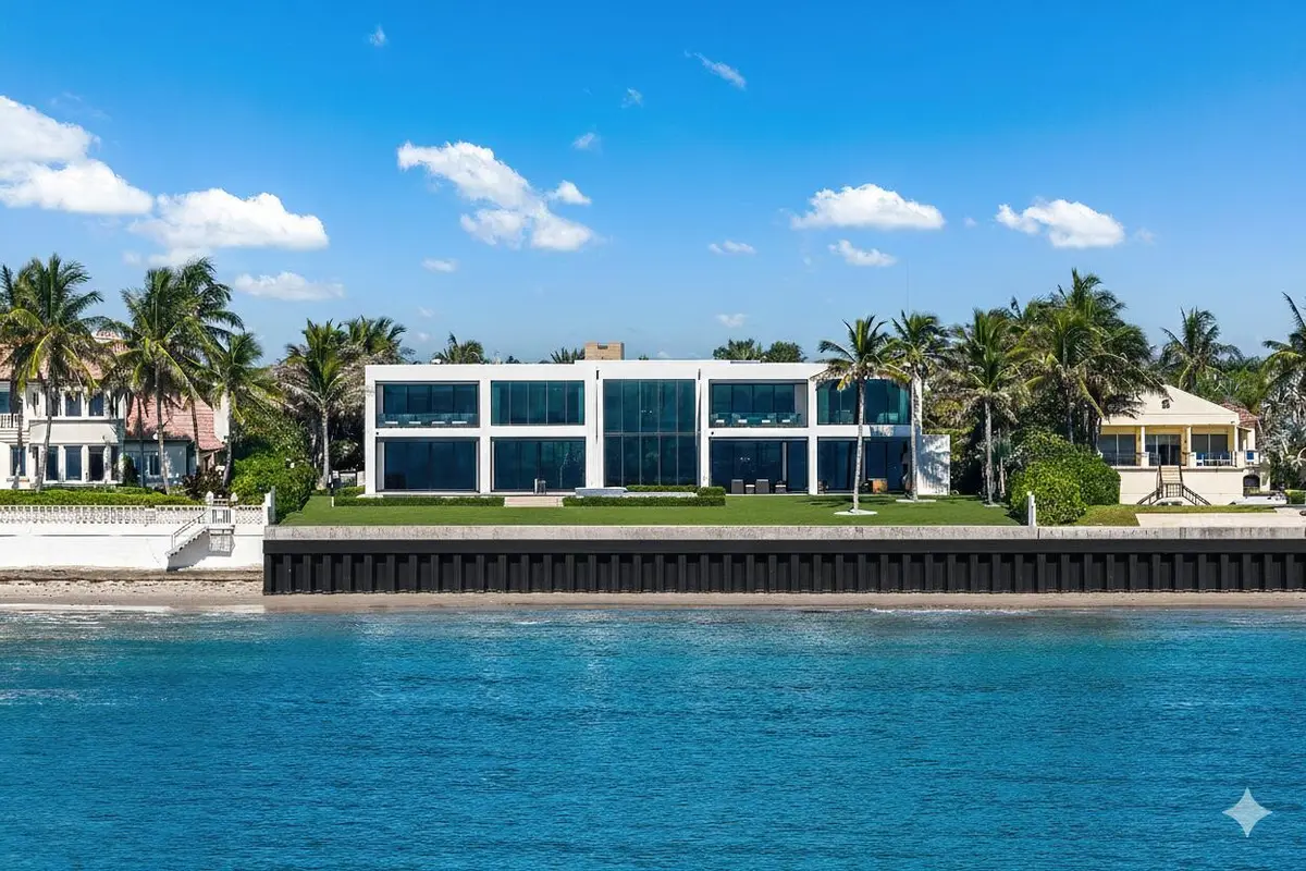 AERIAL at 1260 S Ocean Boulevard, Manalapan