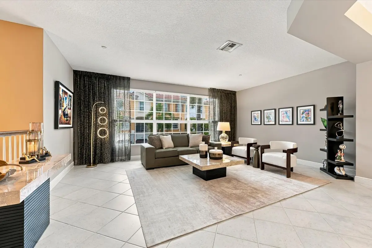 Living Room at 5545 NE Trieste Way, Boca Raton
