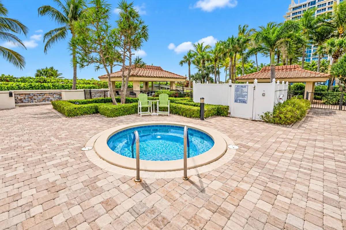 Hot Tub at 3400 N Ocean Drive 408, Singer Island