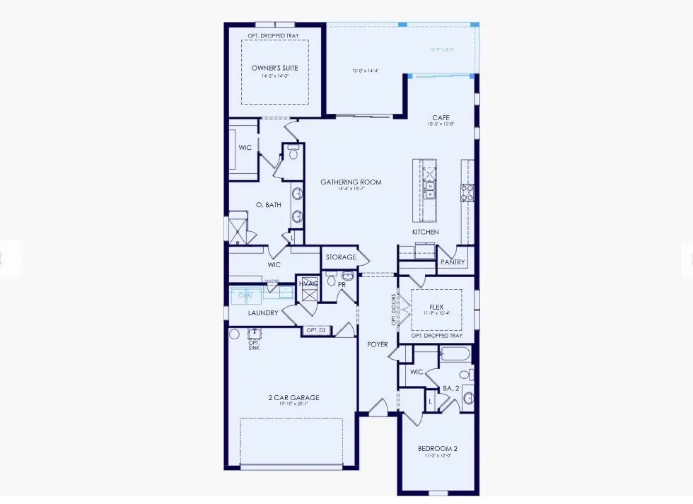 34 Floorplan at 4543 Lime Wood Lane 34 Prestige, Vero Beach