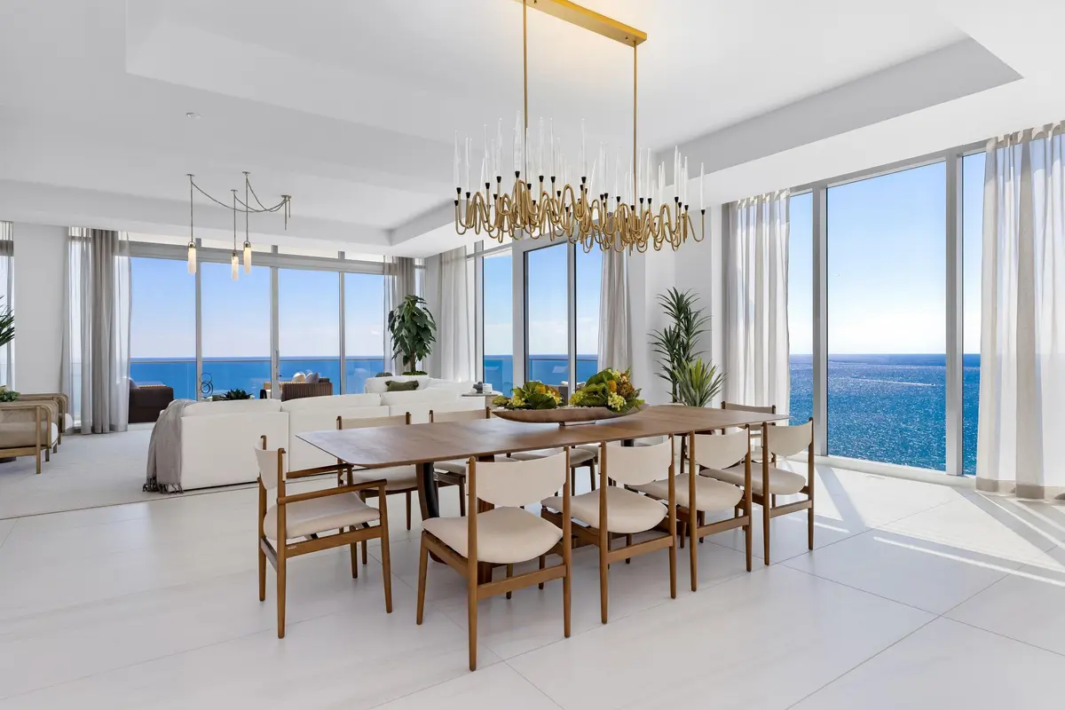 Formal Dining at 151 N Seabreeze Boulevard PH-2601E / PH-2602E, Fort Lauderdale
