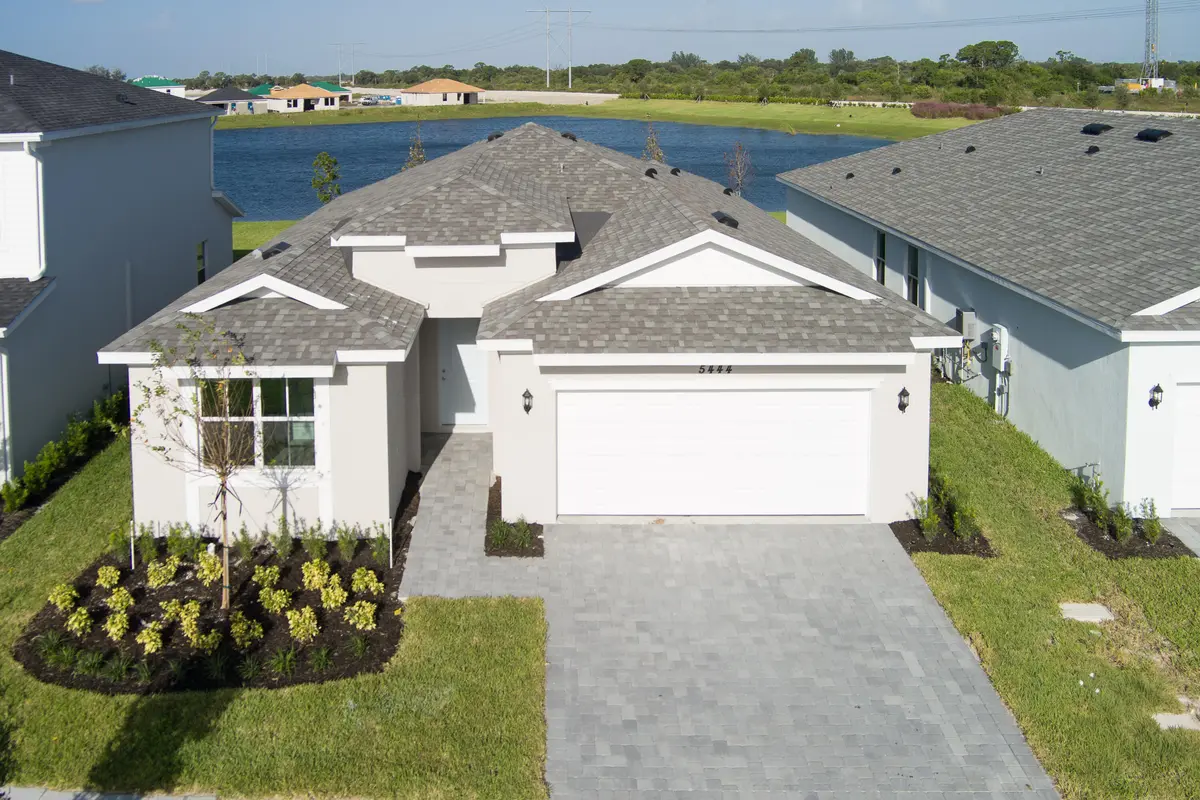 Aerial Front View at 5444 NW Camberly Court, Port St. Lucie