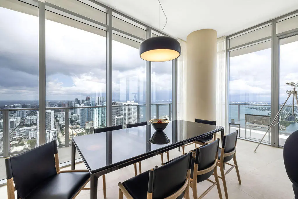 Dining Area at 1400 Biscayne Boulevard 5104, Miami