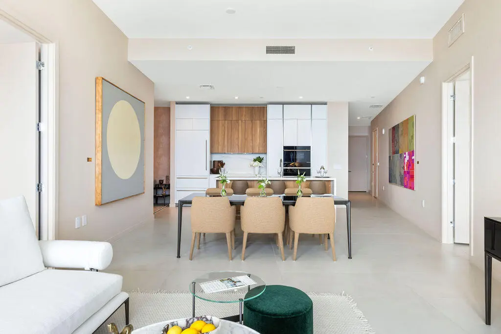 Dining Area at 1400 BISCAYNE Boulevard 5103, Miami