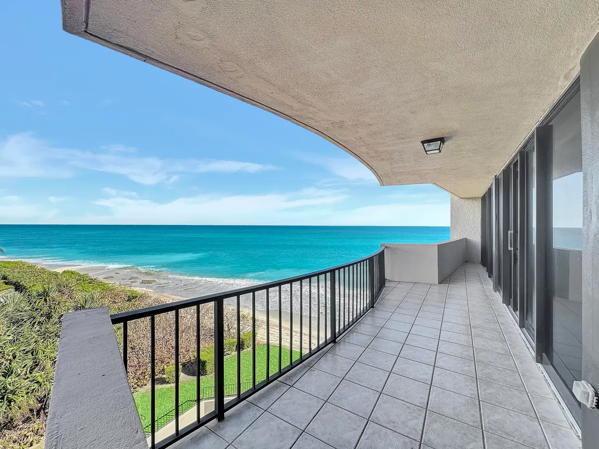 Spacious Balcony at 4200 N Ocean Drive 1-501, Singer Island
