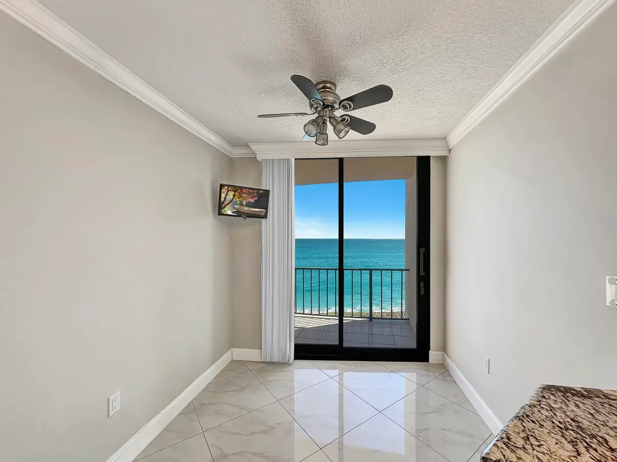 Breakfast Nook at end of Kitchen at 4200 N Ocean Drive 1-501, Singer Island