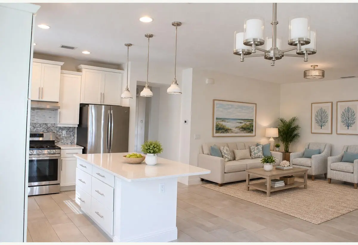 07_VS_Open_concept_living_area at 9859 SW TRUMPET TREE Circle, Port St. Lucie