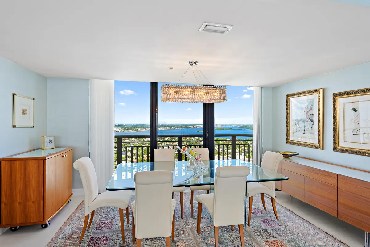 Dining Area at 3000 N Ocean Drive 38C, Singer Island