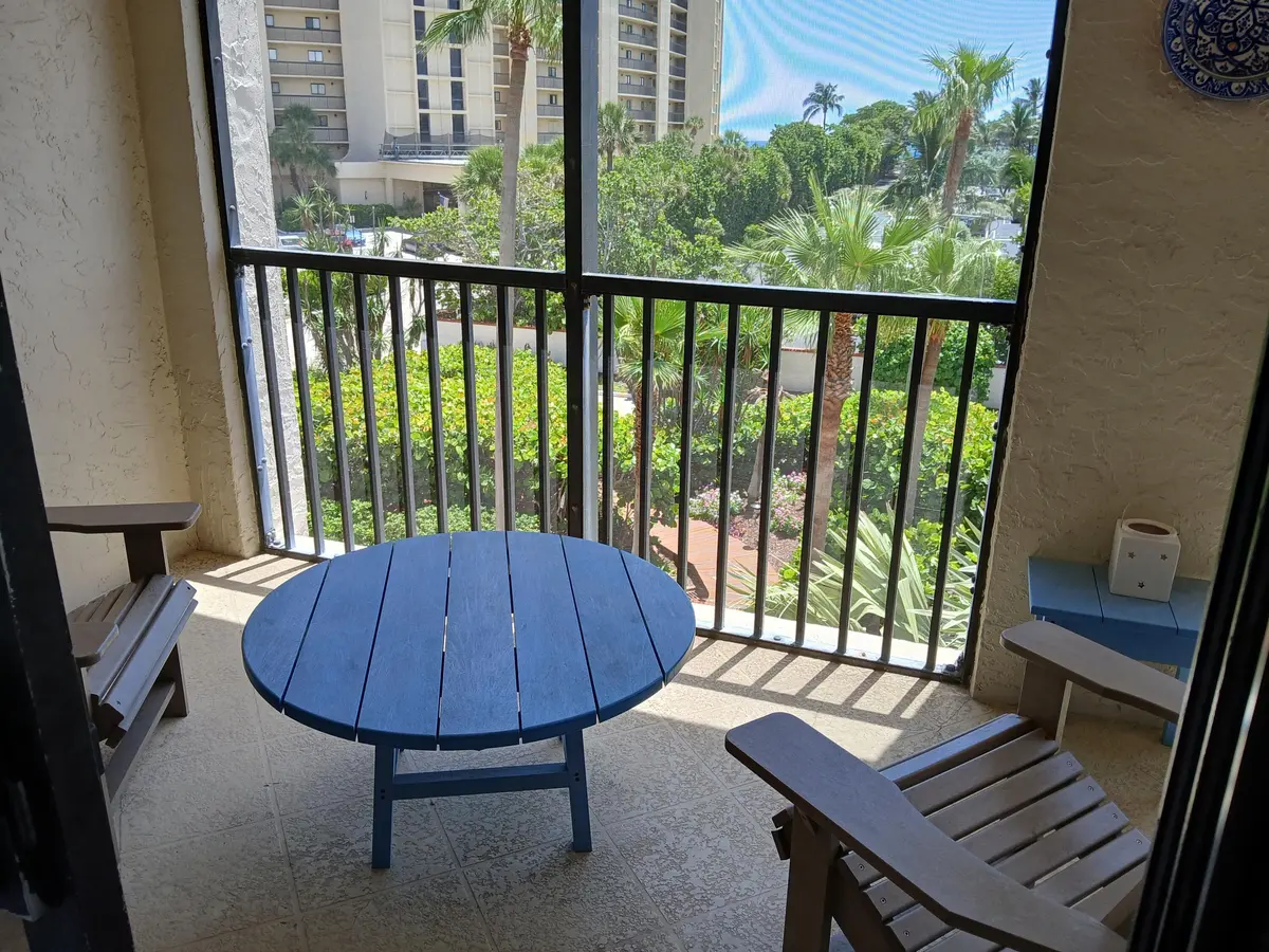 Back Patio at 500 Ocean Trail Way 306, Jupiter