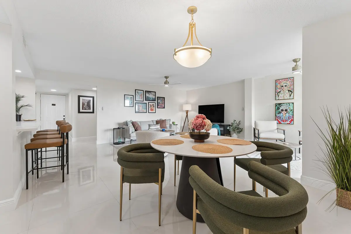 Dining/Living at 2025 LAVERS Circle D404, Delray Beach