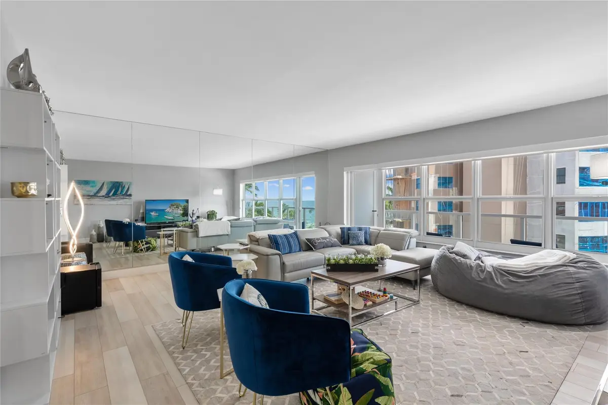 Living room at 3750 GALT OCEAN Drive 410, Fort Lauderdale