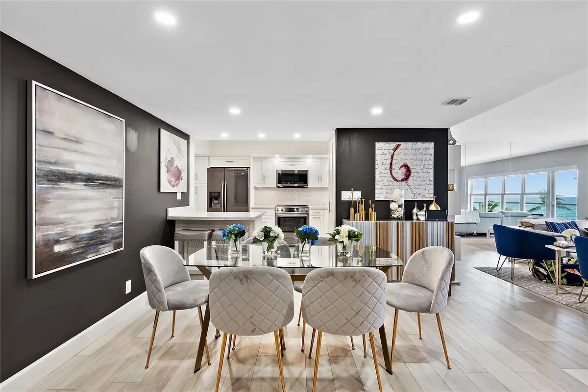 Dining area at 3750 GALT OCEAN Drive 410, Fort Lauderdale