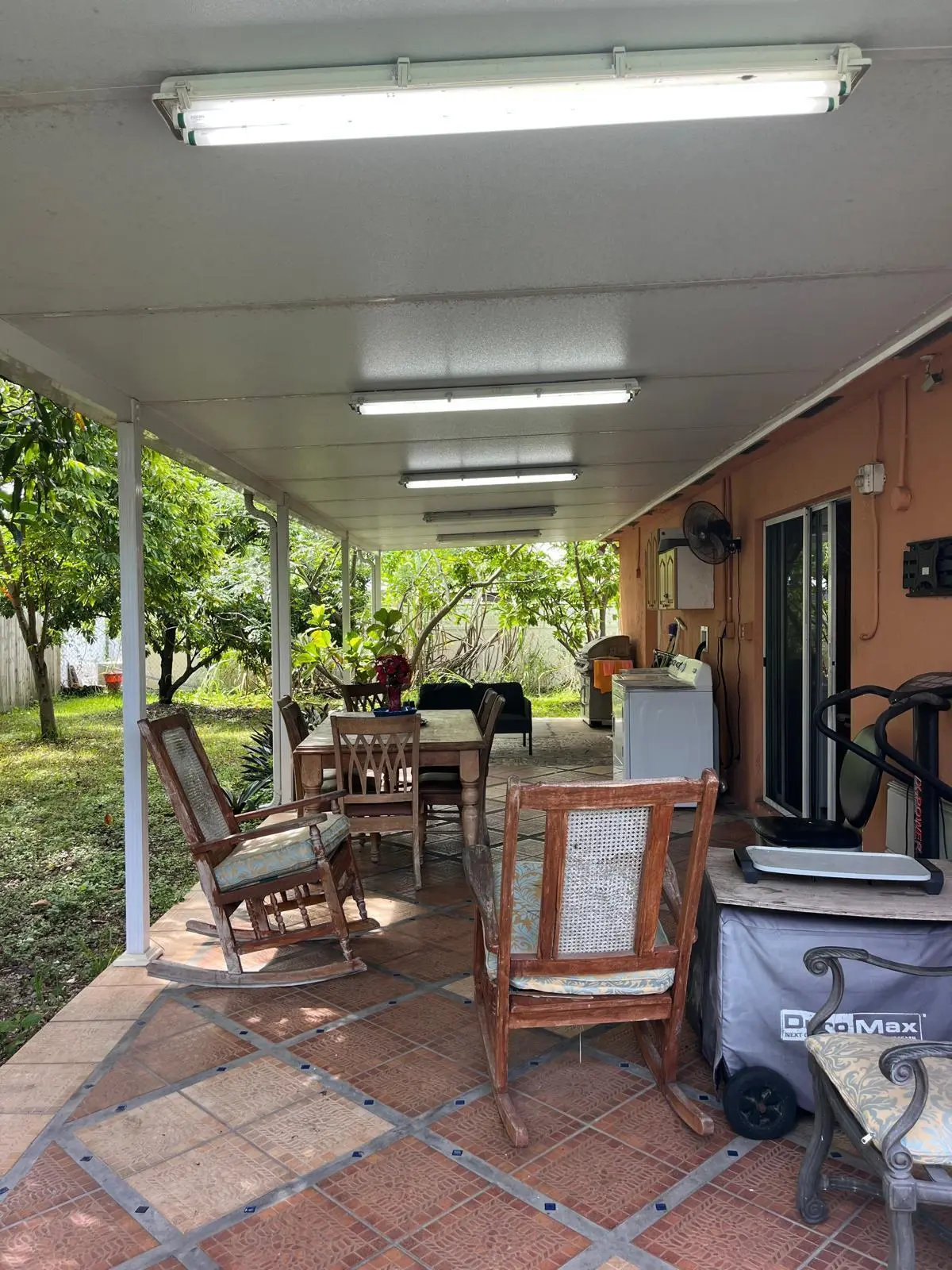 Patio at 8950 SW 215TH Terrace, Cutler Bay
