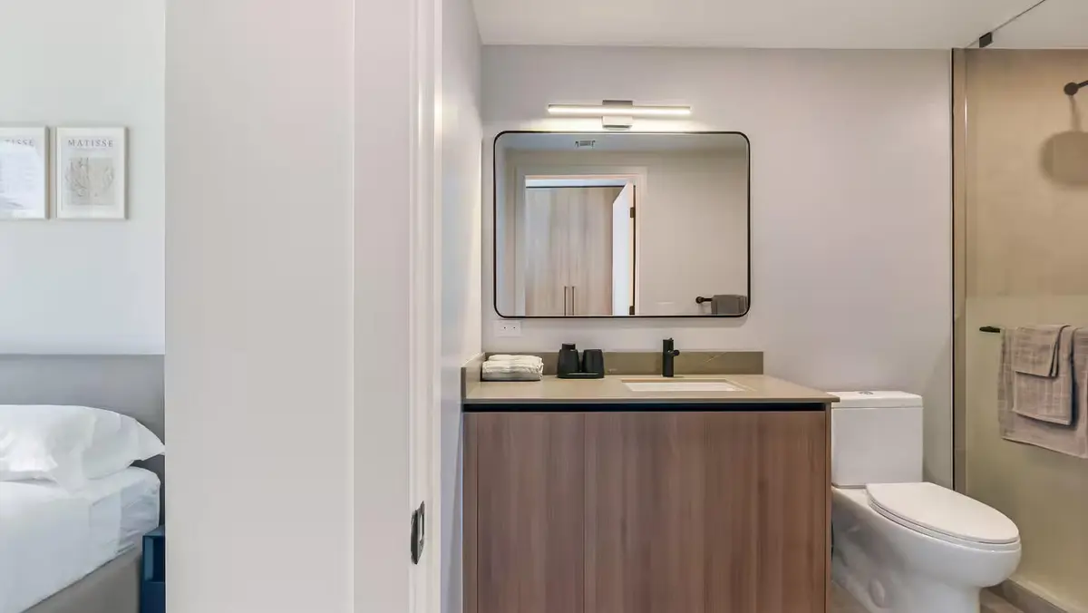 Bathroom 3 at 121 NE 5TH Street 1501, Miami