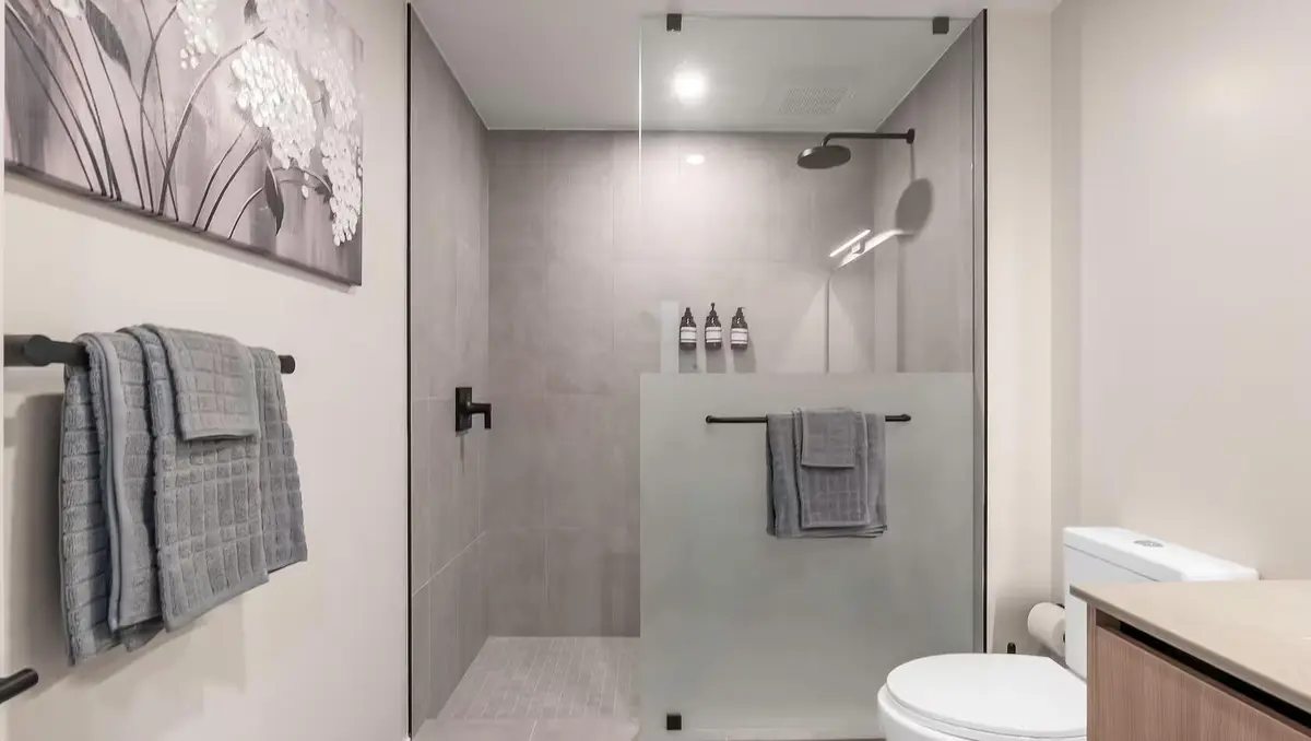 Bathroom at 121 NE 5TH Street 1501, Miami