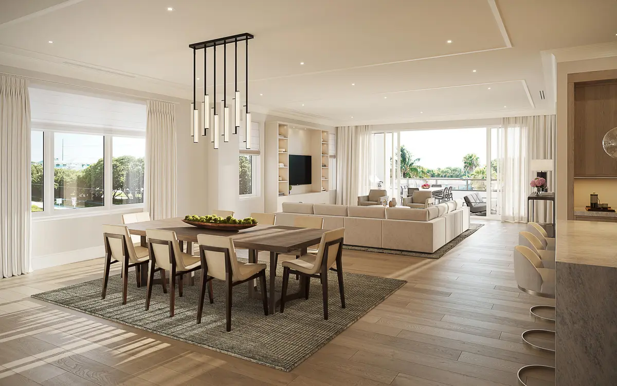 INT02_Living Dining Unit 306_Stage E2 at 1011 US Highway 1 C201, Juno Beach
