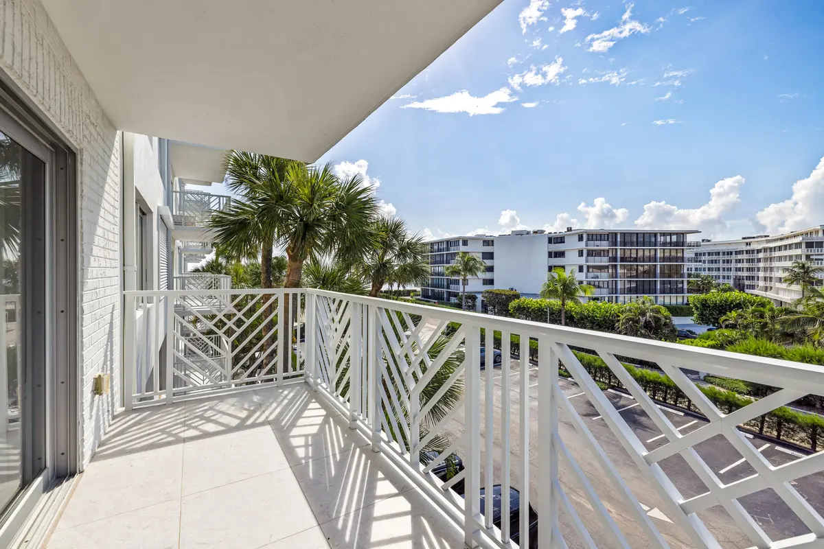 Balcony at 170 N OCEAN Boulevard 411, Palm Beach