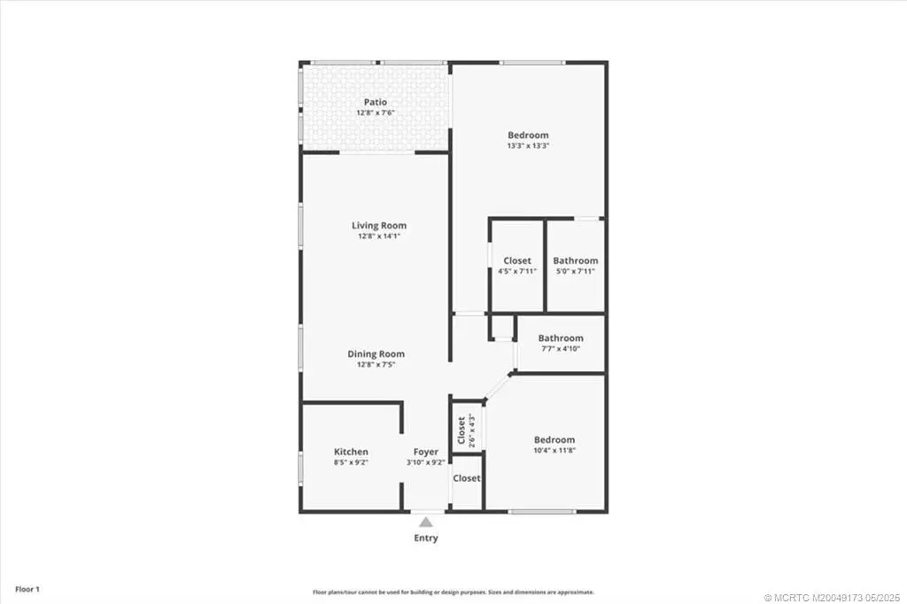Floor Plan at 2950 SE Ocean Boulevard 128-5, Stuart