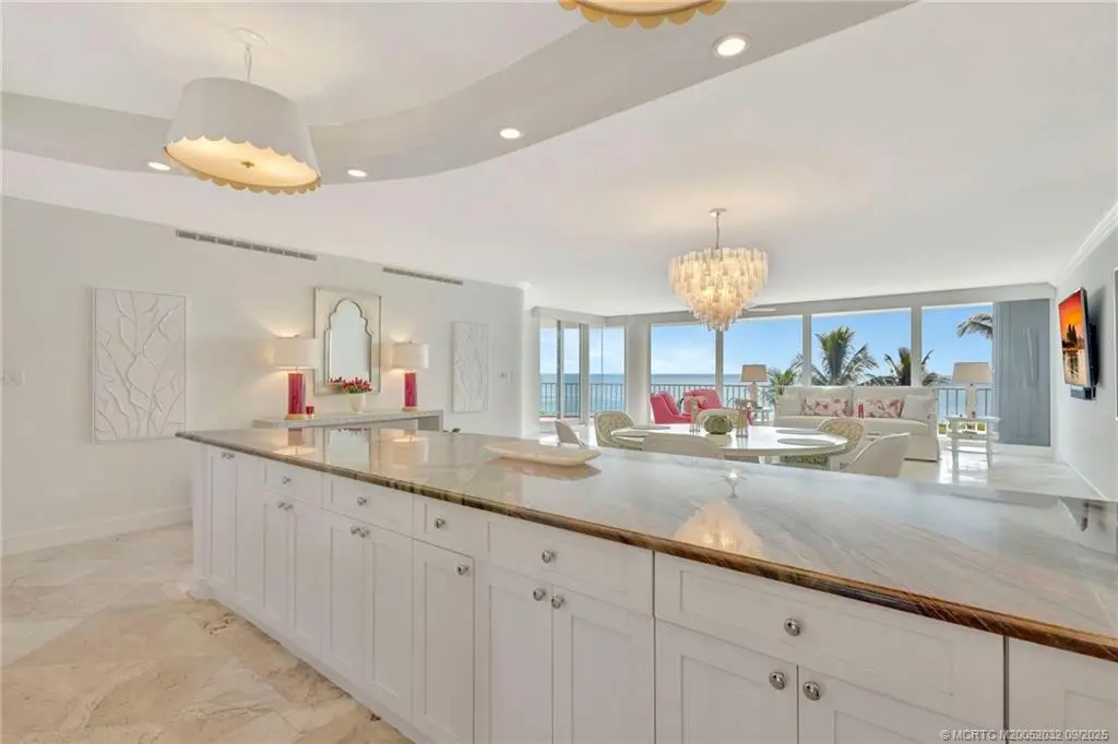 Gorgeous stone counters at 2001 SE Sailfish Point Boulevard 303, Stuart