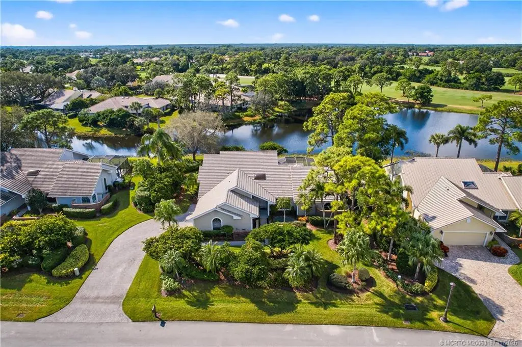 Aerial View at 12783 NW Mariner Court, Palm City