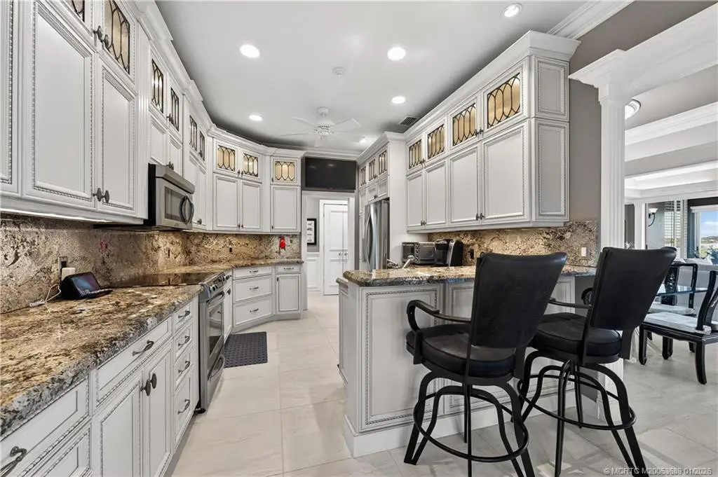 Kitchen at 12500 Harbour Ridge Boulevard 4-8, Palm City