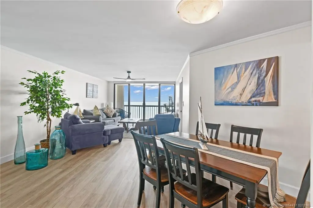 Dining/Living at 9500 S Ocean Drive PH3, Jensen Beach