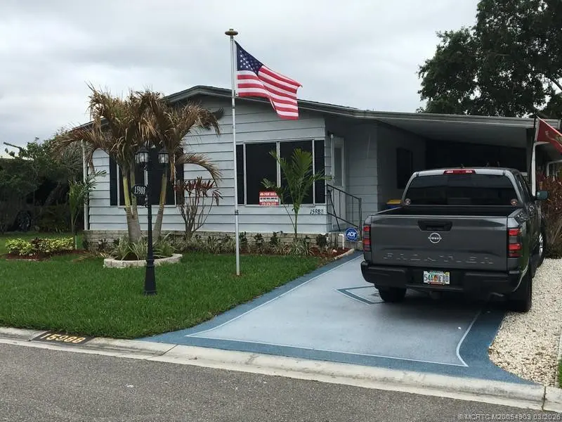 FRONT OF HOME at 15988 SW Indianwood Circle F-39, Indiantown