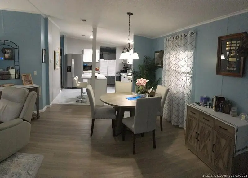 DINING ROOM at 15988 SW Indianwood Circle F-39, Indiantown