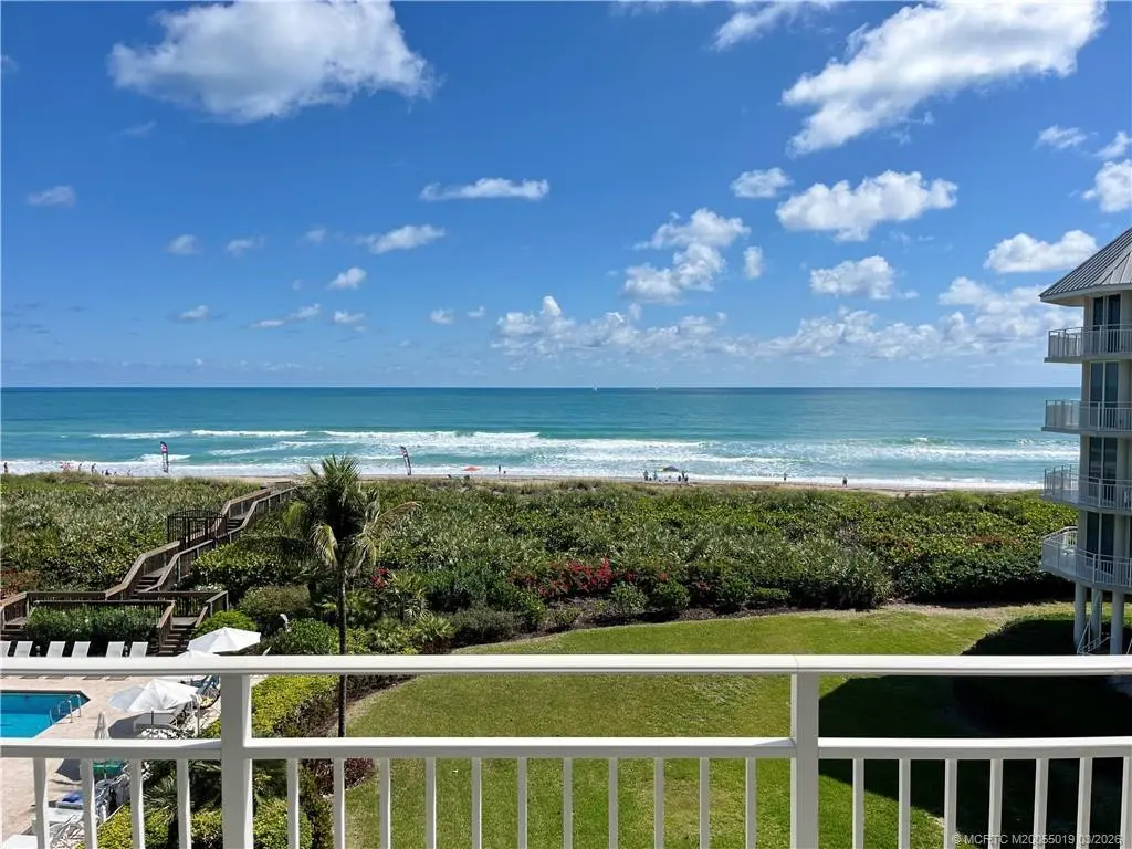 Balcony view at 579 NE Plantation Road S303, Stuart